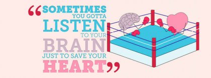 Listen To Your Heart Facebook Covers
